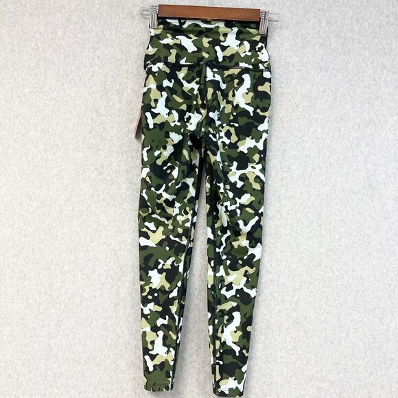 Carbon38 Camouflage 7/8‎ Leggings Womens XXSmall Activewear Gym Yoga Athlesiure - Picture 3 of 8